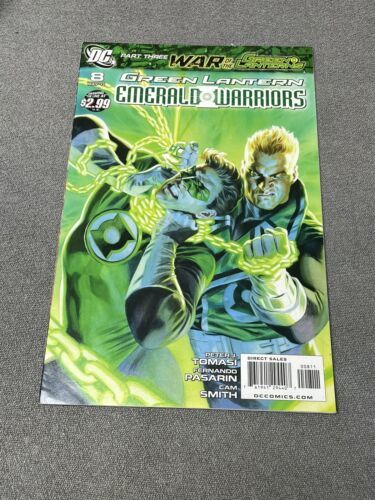 DC Comics Green Lantern Emerald Warriors Comic Book Part 3 Issue 8 KG JD - $9.89