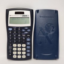 Texas Instruments TI-30X IIS 2-Line Scientific Calculator Blue Tested  - £9.37 GBP