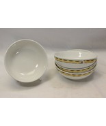 Gibson Snowman Frolic Christmas Soup Cereal Bowls 5-3/4&quot; Lot of 4 Xmas - $269.93 MXN