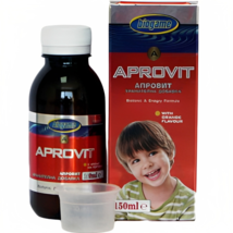 Biogame Aprovit Syrup With Raspberry Flavour For High Immunity 150 Ml Royal Jell - £8.53 GBP