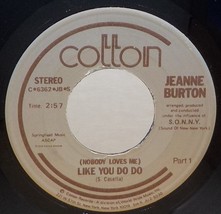 Jeanne Burton 45 Like You Do Do Part 1 / Part 2 B4 - £3.95 GBP