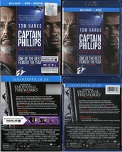 Captain Phillips BLU-RAY Catherine Keener Tom Hanks Sony Video NEW/SLIPCOVER - £7.95 GBP