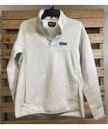 Patagonia Women Better Sweater Marsupial Beige Snap Pullover Size M BBL JD  - $457.92 MXN