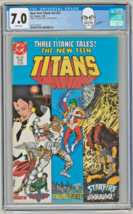 George Perez Collection Copy CGC 7.0 New Teen Titans Vol. 2 #22 Pérez Cover Art - £77.57 GBP