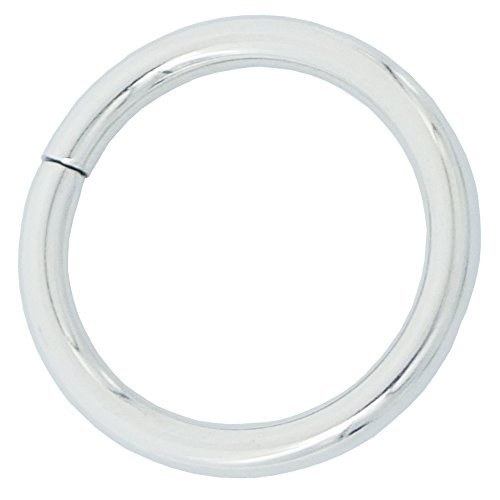 Bluemoon 50 Pcs - 19mm 3/4" Metal O-rings Rings Non Welded