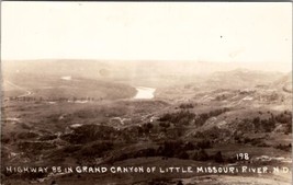 North Dakota Highway 85 in Grand Canyon of Little Missouri River Postcard X11 - £6.26 GBP