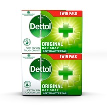 Dettol Anti Bacterial Original Soap 100g Twin Pack Dermatologically Tested - £13.58 GBP