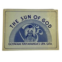 Goswami Kriyananda The Sun Of God The Temple of Kriya Yoga Vtg Paperback Book - £22.32 GBP