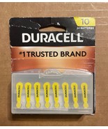 NEW Duracell Size 10 Hearing Aid Batteries 1.45V Zinc Air DA10B24ZM 24 C... - £7.54 GBP