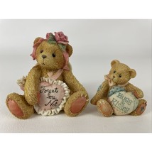 Cherished Teddies Lot Be My Bow Bear Cupid 103586 Hugs &amp; Kisses 916382 1993 1994 - £17.07 GBP