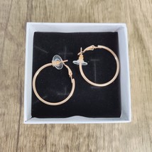 Scsmykd Elegant Large Gold Hoop Earrings for Women - Stylish Statement J... - $167.57 MXN