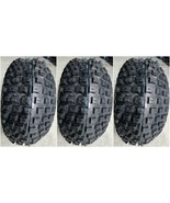 3 THREE - 16x8.00-7 D-929 ATV Knobby Tires Tire DS7311 16x8-7 16/8-7 16x8x7 - £73.69 GBP