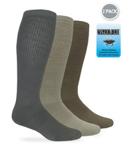 Jefferies Socks Mens Womens Moisture Wicking Cushion Combat Boot Military Socks - £11.18 GBP