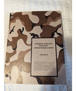 Field Manual FM 63-3 Combat service support Operations-Corps 1983 - €6,01 EUR