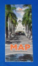 Brand New Outstanding St. Maarten Island &amp; Downtown Map Brochure Collectible - £3.13 GBP