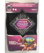 Merge Cube Holographic Handheld AR/VR Hologram iOS/Android Apps 3D Objec... - $159.75 MXN