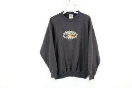 Vtg 90s Streetwear Womens Medium Faded Spell Out Surfer Girl Hawaii Sweatshirt - £78.99 GBP