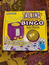 Talking Electronic Bingo Game 1995 Radica - Calls Out Numbers - Works - £36.41 GBP