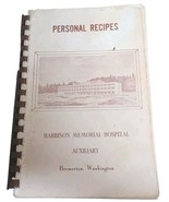 1950s Harrison Memorial Hospital Auxillary Cookbook Bremerton Washington - $34.60