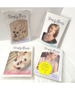 NEW Lot 4 Simply Beads Kit-of-the Month Club BD020 BD036 BD043 BD045 All... - $878.94 MXN