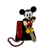 Disney Mickey Mouse Telephone Touchtone AT&amp;T 14 in 1994 Working - $117.76