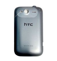 Genuine Htc Wildfire S Battery Cover Door Silver Phone Back Oem A510E 6230 G13 - £3.65 GBP