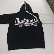 Mustangs Sunrise Mountain Men's Black/White Hoodie Graphic Sweatshirt Size Small image 15