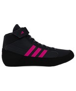 Adidas | HVC 2 Adult | Black/Charcoal/Pink Wrestling Shoes | Havoc New I... - $1,102.20 MXN