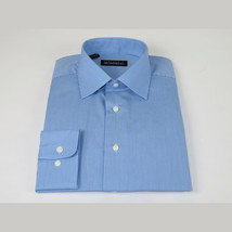 Men Mondego 100% Cotton Dress Sport shirt Regular Modern fit sn6100 Blue Stripe image 4