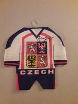 SIGNED Jaromir Jager Miniature Czech Jersey - RARE! - £196.12 GBP