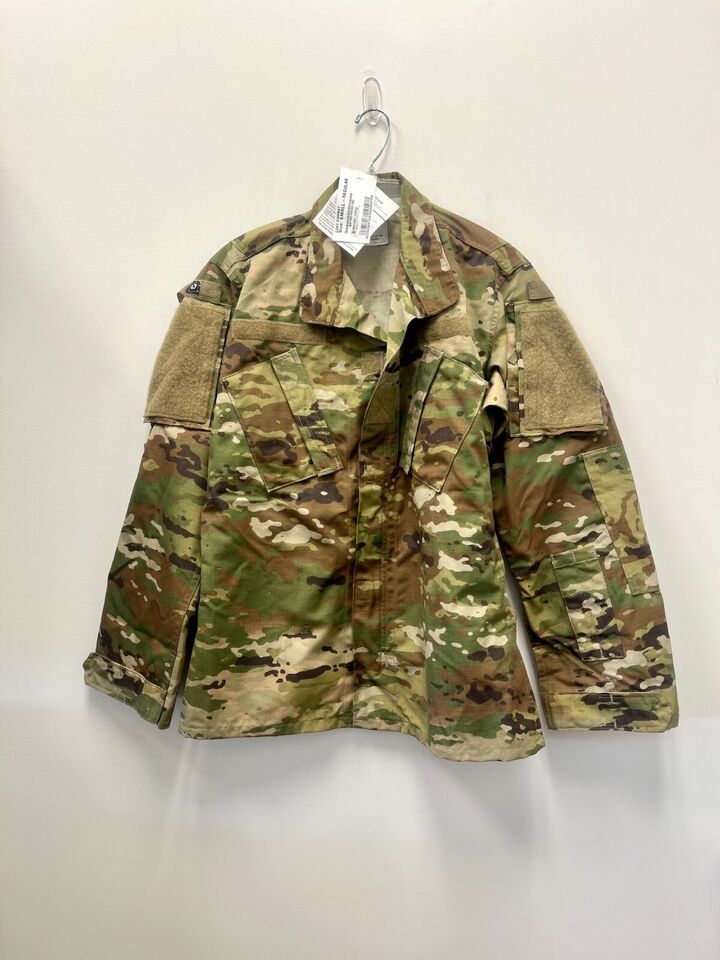NEW GENUINE USGI COAT ARMY COMBAT UNIFORM MULTICAM SHIRT - SMALL REGULAR. - $28.05