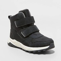 Boys&#39; Arrow Hiker Winter Boots - All in Motion Jet Black 2 - $21.99