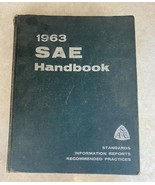 SAE Handbook Vintage 1963 - $11.77