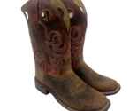 Smoky Mountain Men&#39;s Timber Cowboy Western Boots 4914 Brown/Apple Size 9D - $123.49
