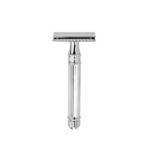 Edwin Jagger DE89L Lined Detail Chrome Plated Double Edge Safety Razor  - $78.00