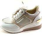 Renato Garini 34-41 EX50 OFF White Mid Wedge Fashion Sneaker - $109.00