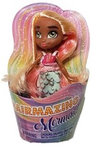 Hairmazing Mermaid Mini Doll-Pink Hair &amp; Blue Fin African American New - £5.00 GBP