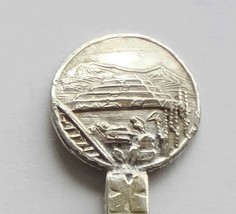 Collector Souvenir Spoon Mexico Aztec Mayan Ruins Embossed Emblem - £3.98 GBP