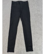 Hudson Barbara Super Skinny Jeans Womens 29 Black High Rise Stretch Pant... - $24.74
