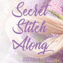 Lanarte Counted Cross Stitch Kit Secret Stitch Along 2022/1: 14 Count - $69.99