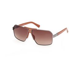 GUESS GU00305 Sunglasses Sun Glasses 08F Gunmetal Authentic New 64 Unisex - $93.11