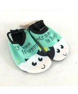 Toddlers Water Shoes My Name is Happy! Cow Slip On Fabric Lightweight Gr... - £7.90 GBP