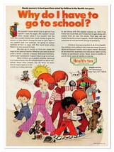 Health-tex Handy Answers School Susan Perl Vintage 1972 Full-Page Magazi... - $9.70