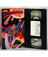 Superman VHS Max &amp; Dave Fleishers Fun Time Kids Video Volume 1 Color Car... - £7.79 GBP