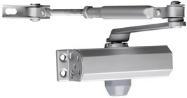 Seco-Larm SD-C131-SQ Surface-Type Door Closer, Silver Fits Metal or Wood Doors - £34.39 GBP