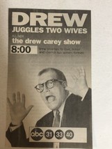 Drew Carey Show Tv Guide Vintage Print Ad Jason Stiles Tpa4 - $5.93