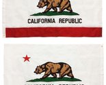 Woven Polyester California State Flag California Republic Bear State Fla... - $34.88