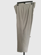 Alfred Dunner 18  Pants Proportion Med  Fit High Tea Pants   Silver Msrp... - £13.06 GBP