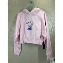 Raw Gear Hoodie Pink Coyote Crop Long Sleeve Womens Size Medium NWT - $511.24 MXN