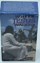 Where Jesus Walked (2 VHS, Box Set) Volume 1 and Volume 2 VHS Factory Sealed - $9.70